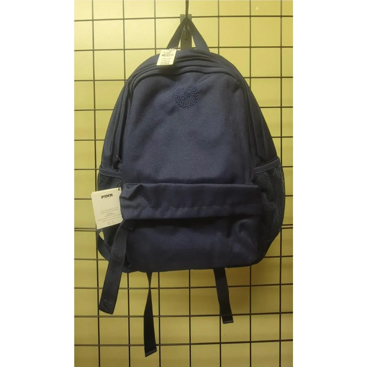 Victoria`s Secret Pink Campus Ivy Classic Canvas Backpack Navy by Victoria's Secret