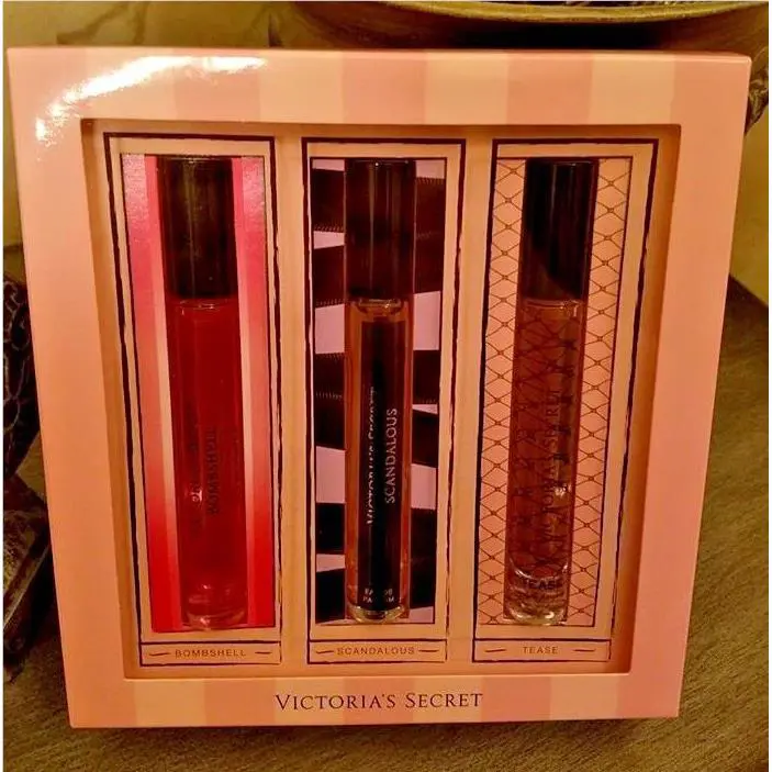 Victoria`s Secret Perfume Rollerball Trio - Bombshell Tease Scandalous by Victoria's Secret
