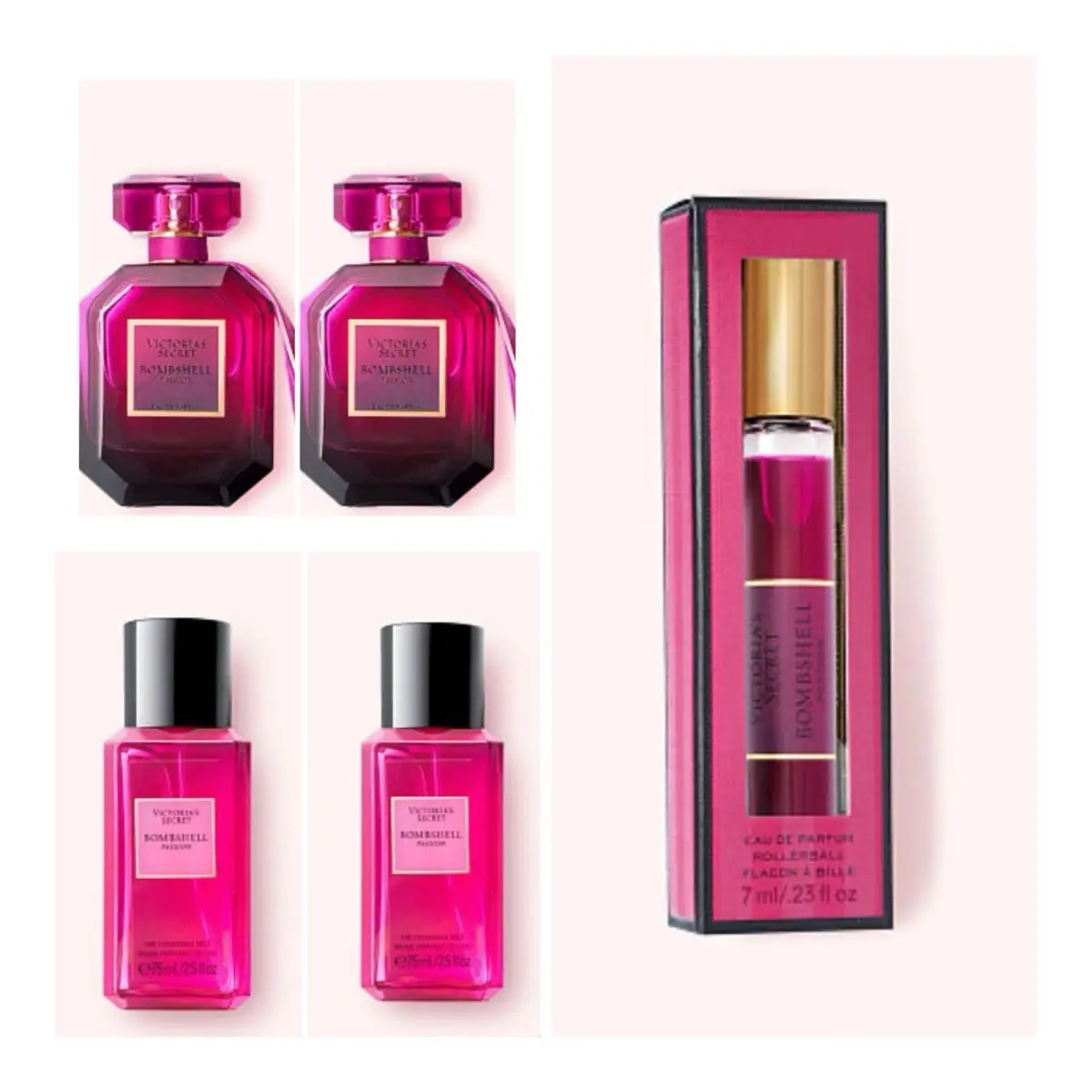 Victoria`s Secret Bombshell Passion Edp 1.7 Fl.oz. 2 / Rollerball / Mist 2
