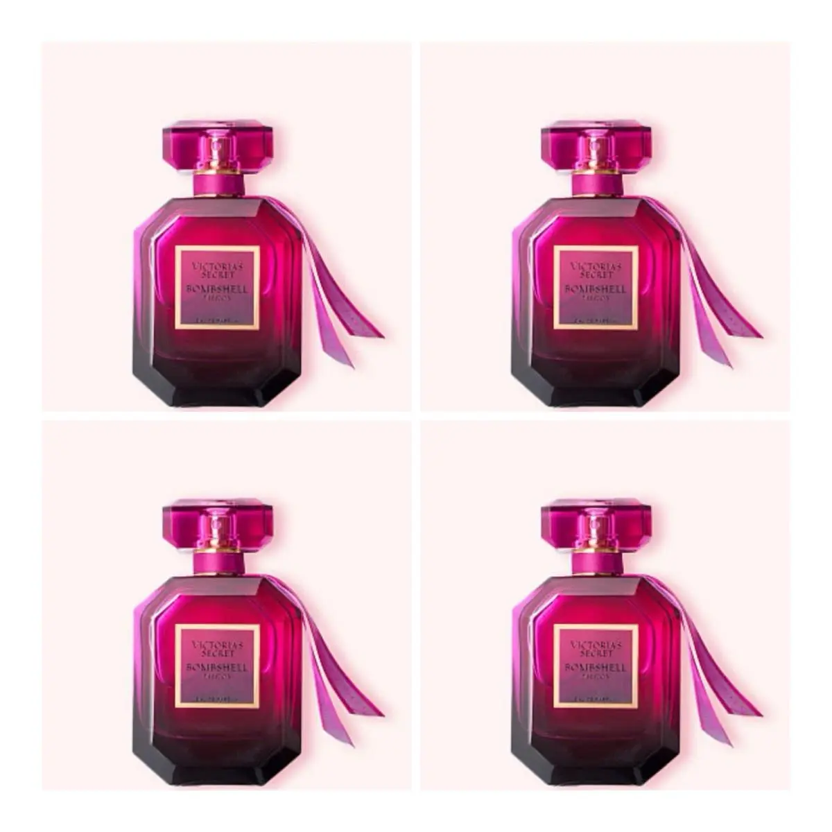 Victoria`s Secret Bombshell Passion Eau de Parfum 1.7 Fl.oz. Lot of 4