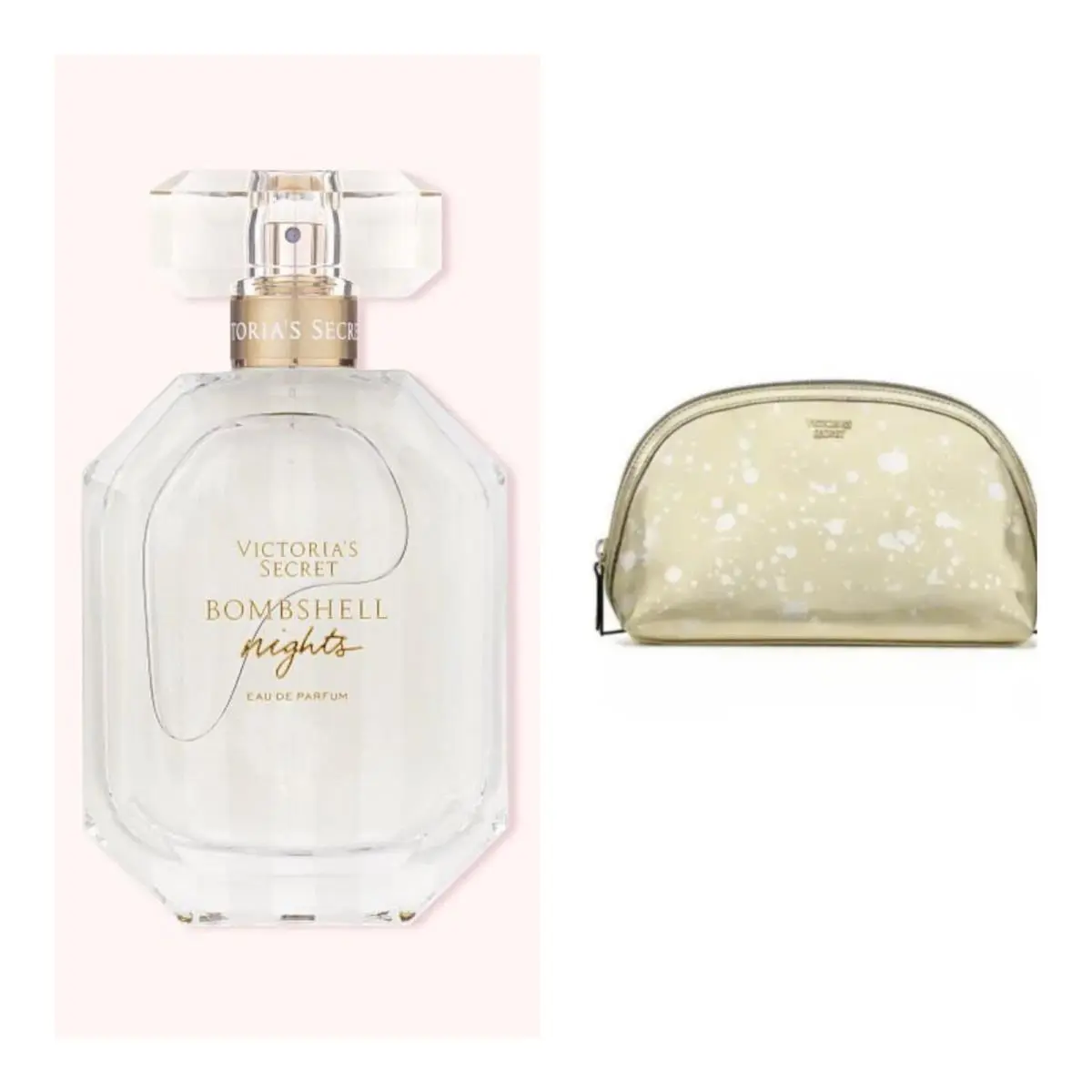 Victoria`s Secret Bombshell Nights Eau de Parfum 3.4 Fl.oz. and Beauty Bag