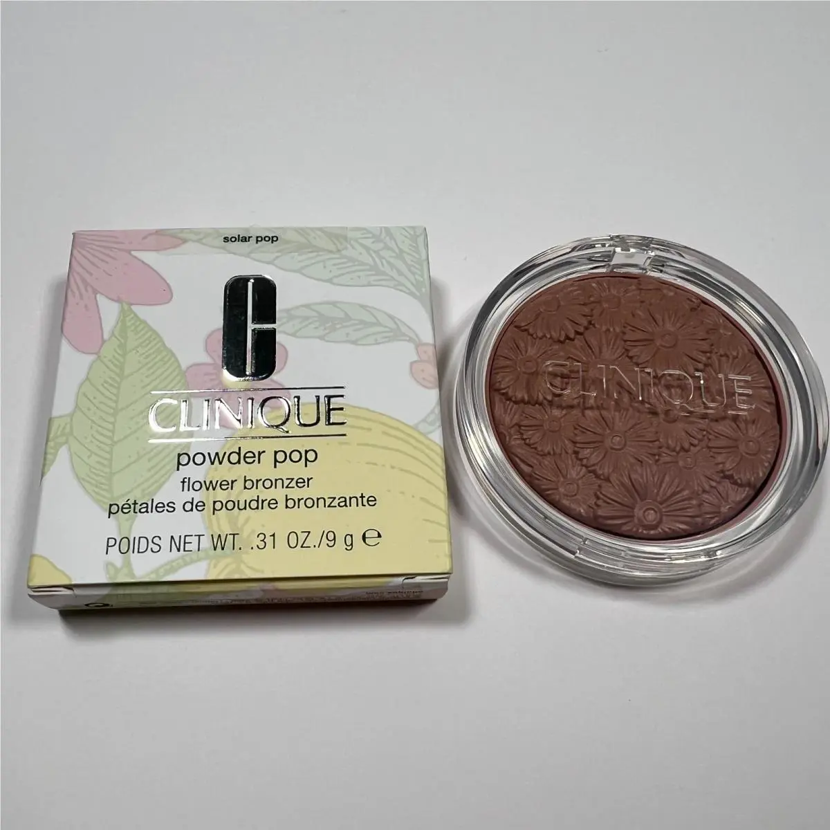 Clinique Powder Pop Flower Bronzer Solar Pop Full Regular Standard Size