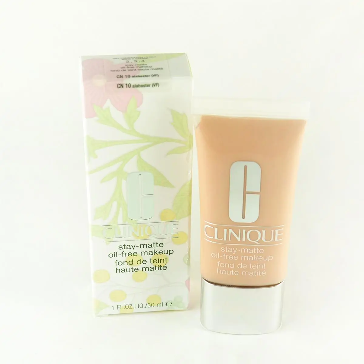 Clinique Stay-matte Oil-free Makeup CN 10 Alabaster VF - Size 30mL / 1 Oz
