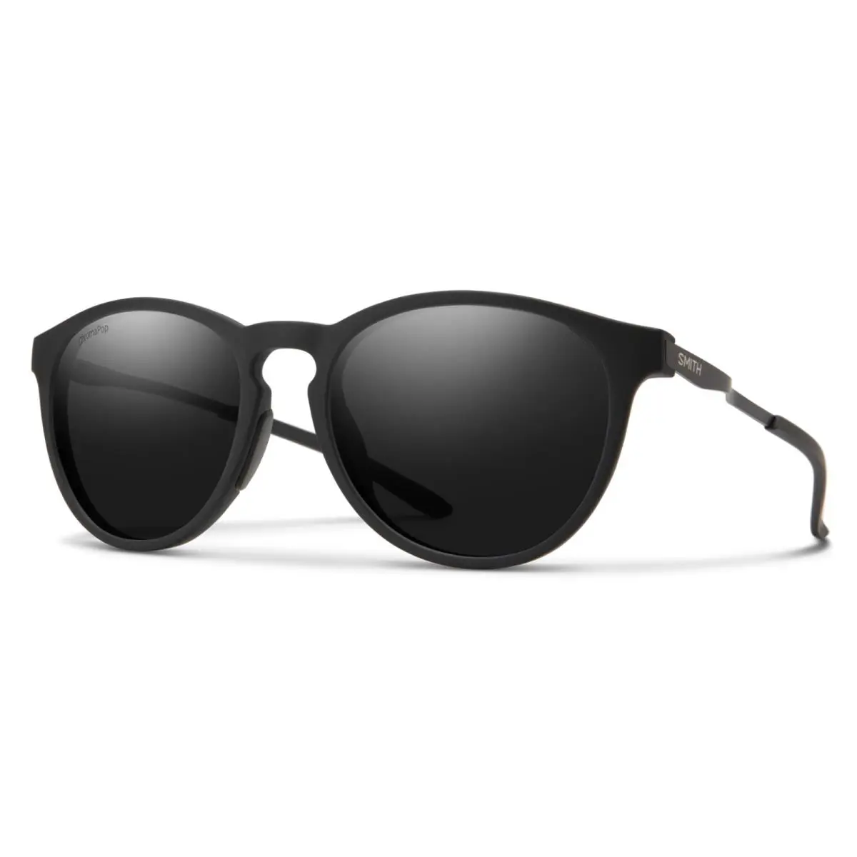 Smith Wander Sunglasses-matte Black-chromapop Polarized Black Lens