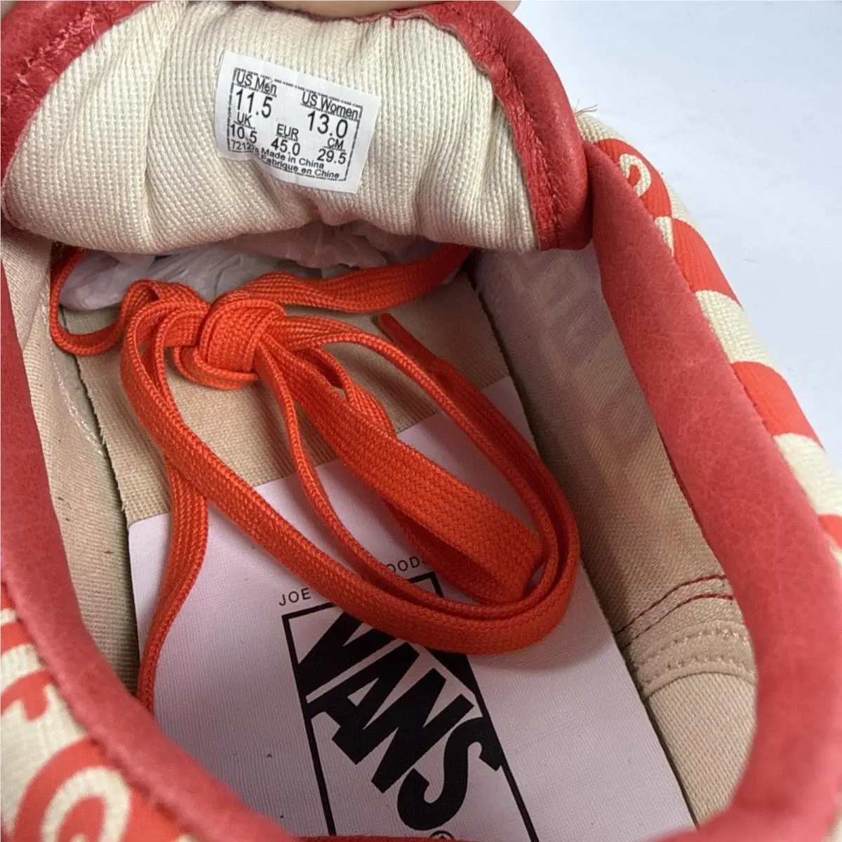 Vans shoes - VANS Style 36 - Style - VN0A4BVEZYE - Red 7