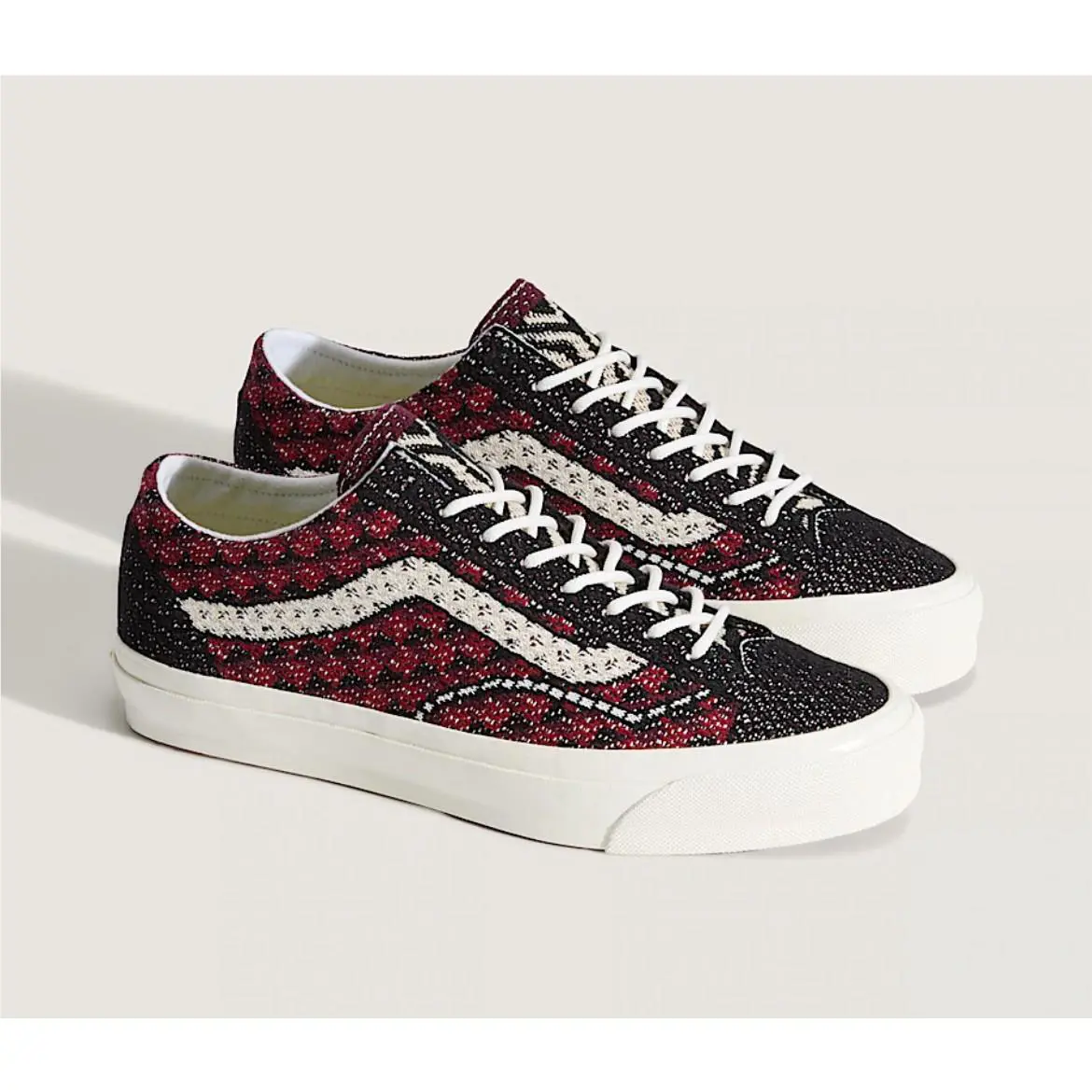 Vans shoes - VANS Old Skool Premium - Old Skool Premium - VN000EFKBRD - Geo Check Frost Grey 11