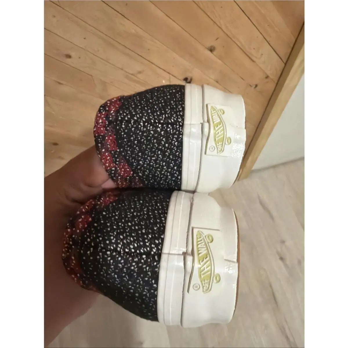 Vans shoes - Vans LX Old Skool - Old Skool - VN000EFKBRD - Geo Check Bordeaux 2