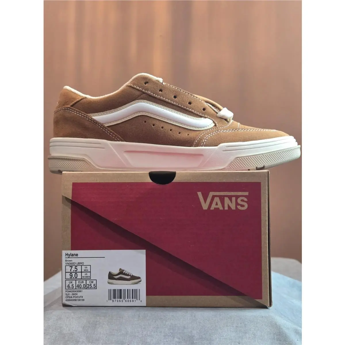 Vans shoes - Vans Hylane - Hylane - VN000D1JBRO - Brown 4