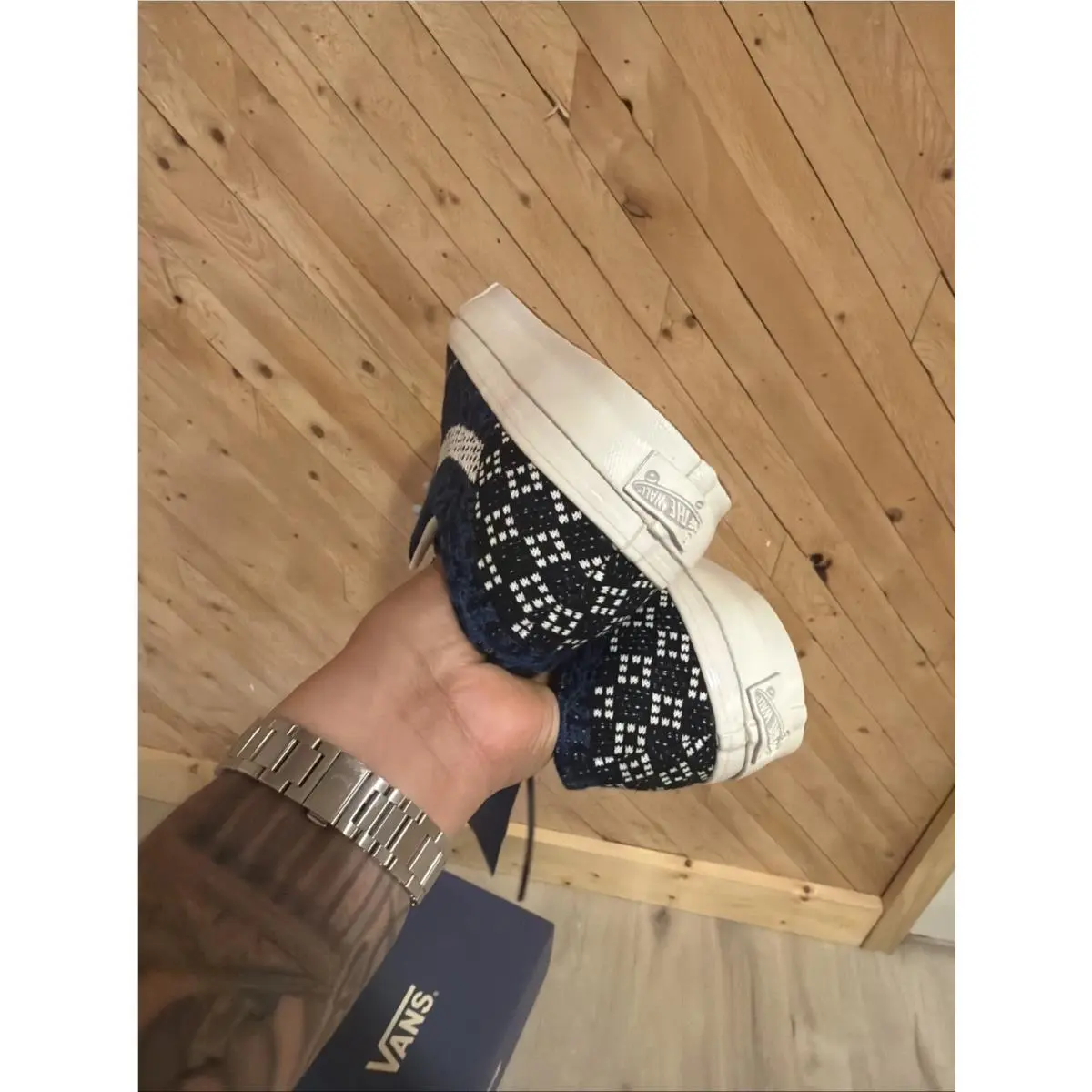 Vans shoes - Vans Lx Old Skool 36 Cheetah Navy - VN000EFKBX9 - Blue, Manufacturer: Cheetah Navy (UPC: 197804662203) 6