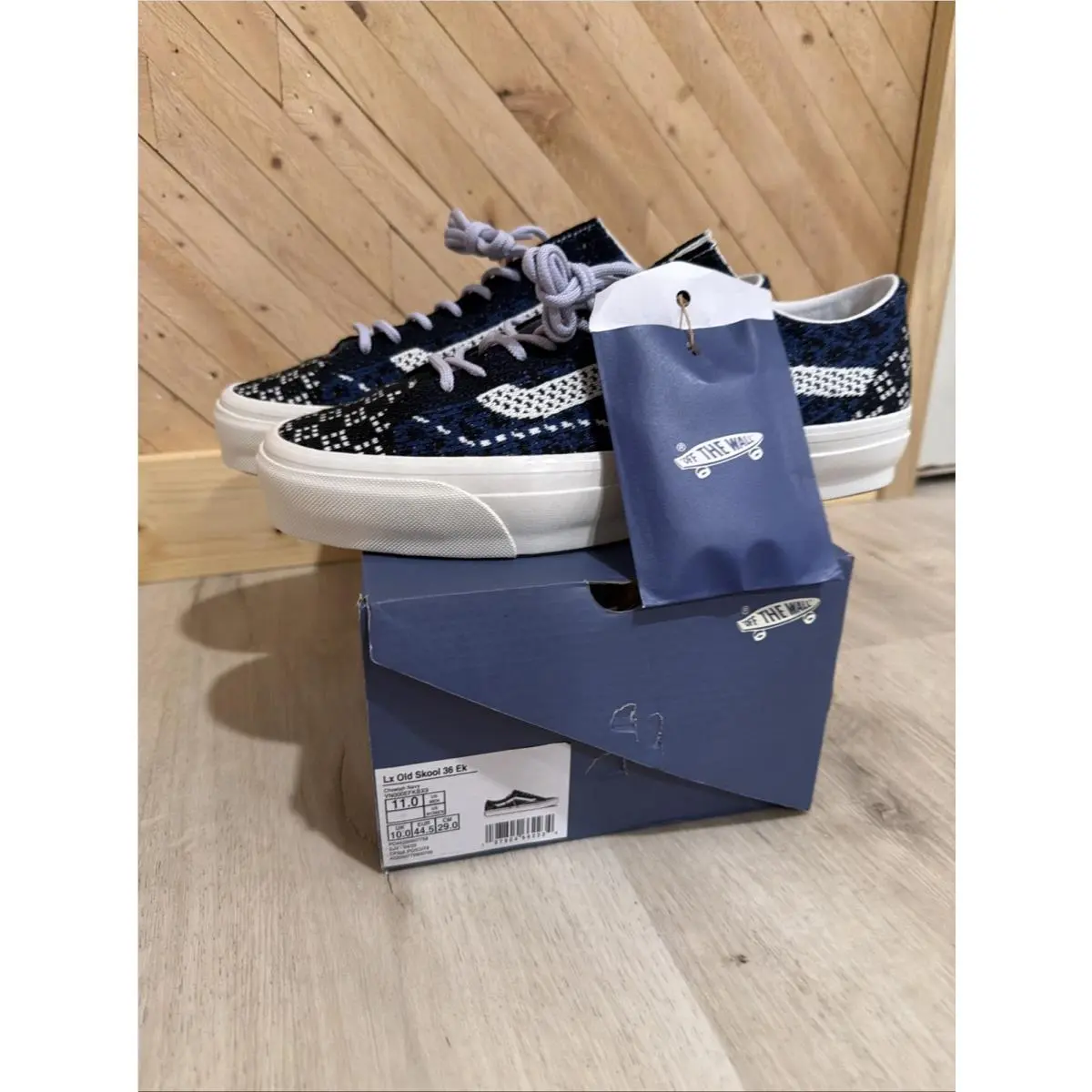 Vans Premium Old Skool 36 EK Cheetah Navy Men`s Sneakers Size 11 VN000EFKBX9