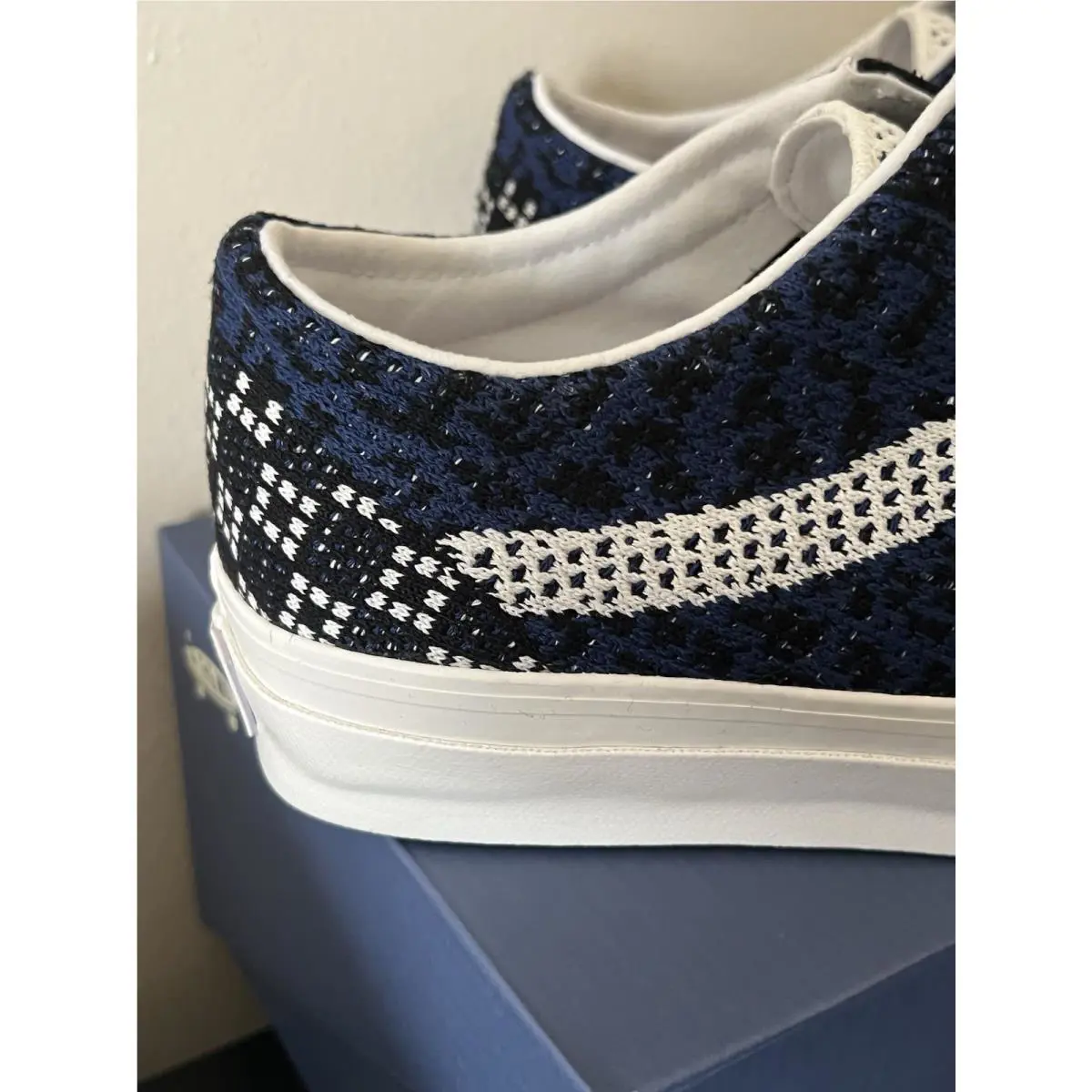 Vans shoes - VANS Old Skool Premium - Old Skool Premium - VN000EFKBX9 - Cheetah Navy Blue 4