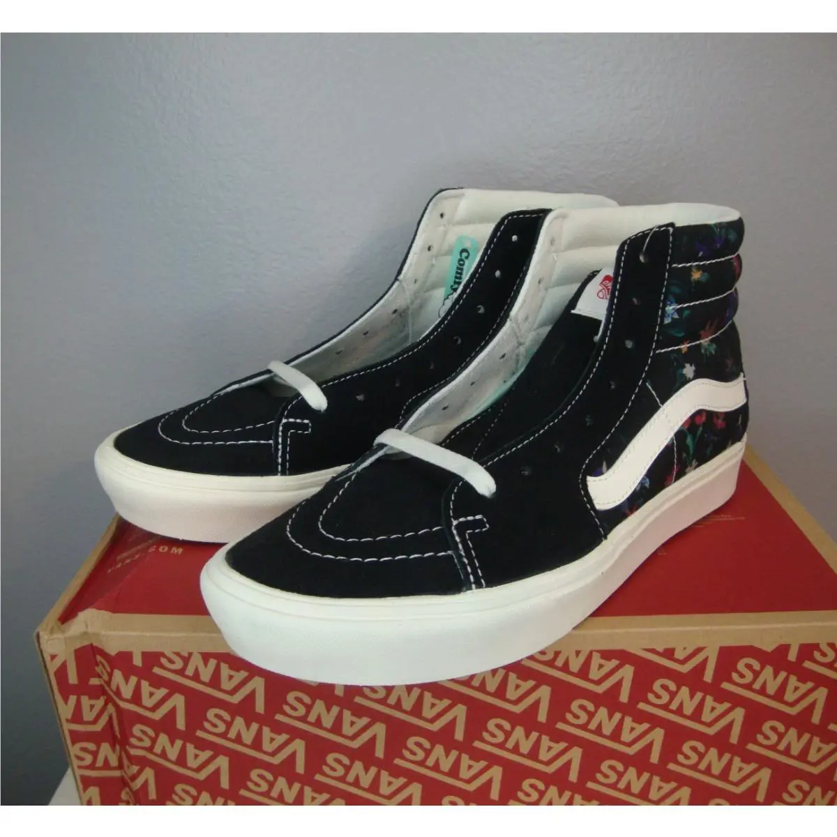 Vans shoes - VANS Sk8-Hi - VN0A7TNOBLK - Black (UPC: 196244760807) 2