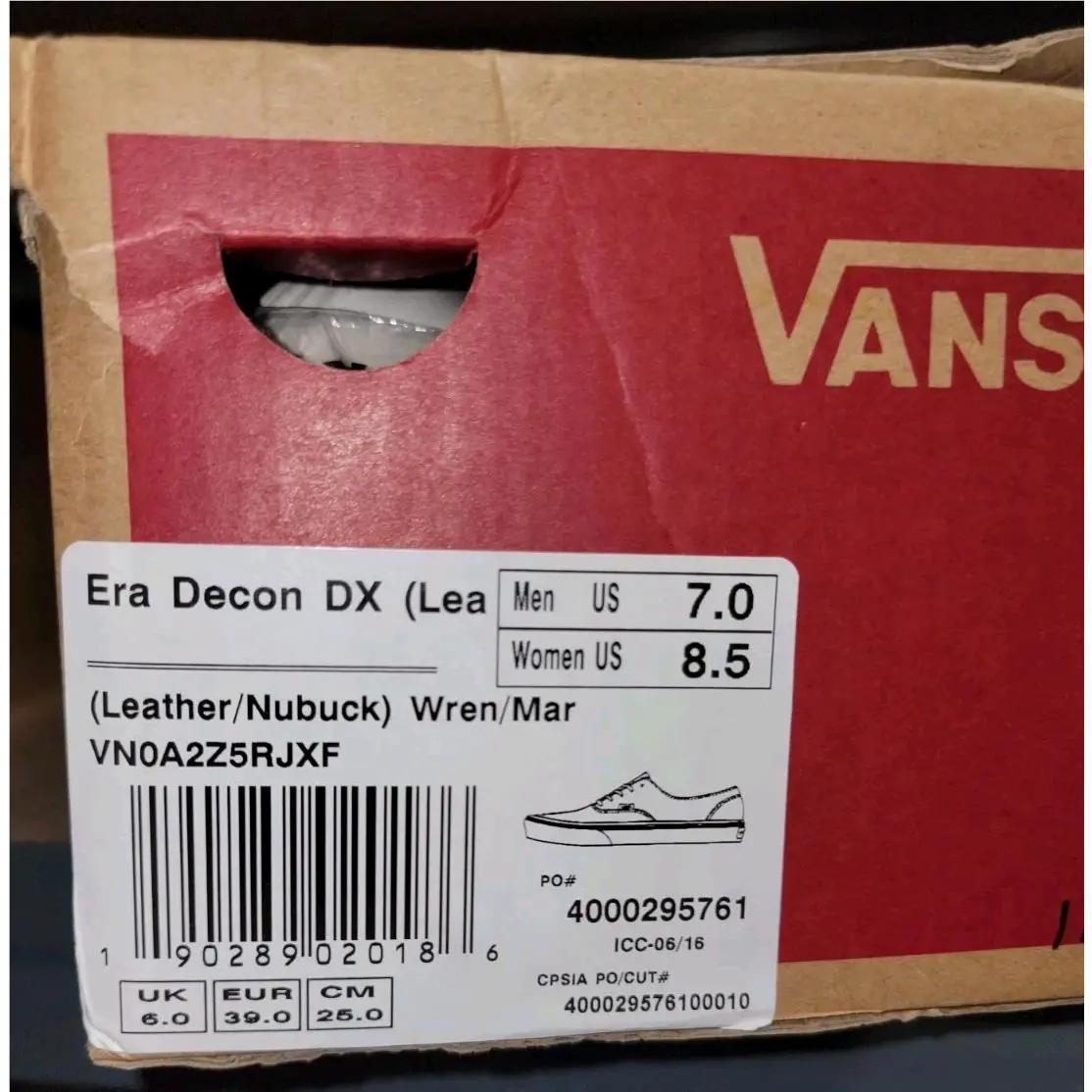 Vans shoes - Decon - Decon - RJFX - Gray (UPC: 190289020186) 2