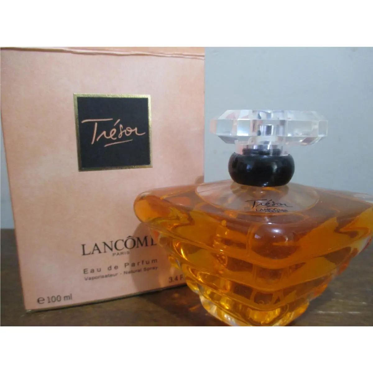 Tresor by Lancome Splash Pure Parfum 3.4 oz 100ml Spray
