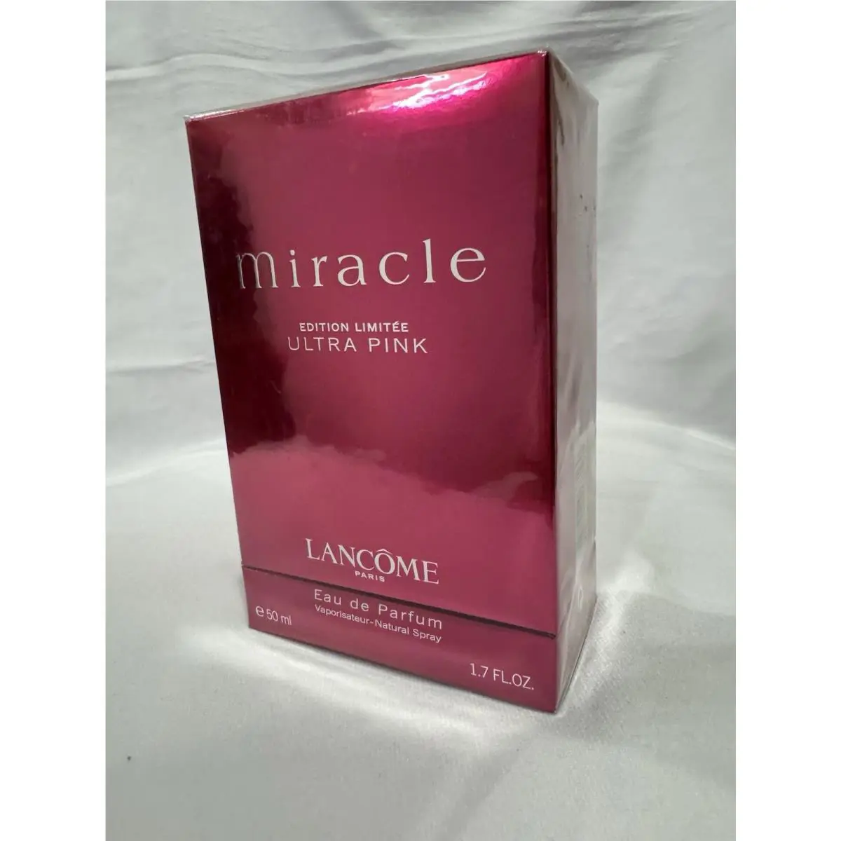 Lancome Miracle Ultra Pink Edition Limitee Edp 1.7 oz Spray For Women Rare 2004