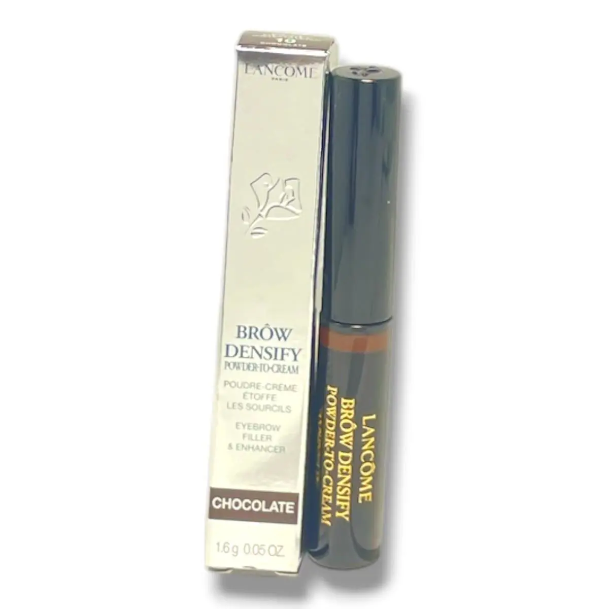 Lancome Paris Brow Densify Powder-to-cream 10 Chocolate-1.6g/0.05OZ