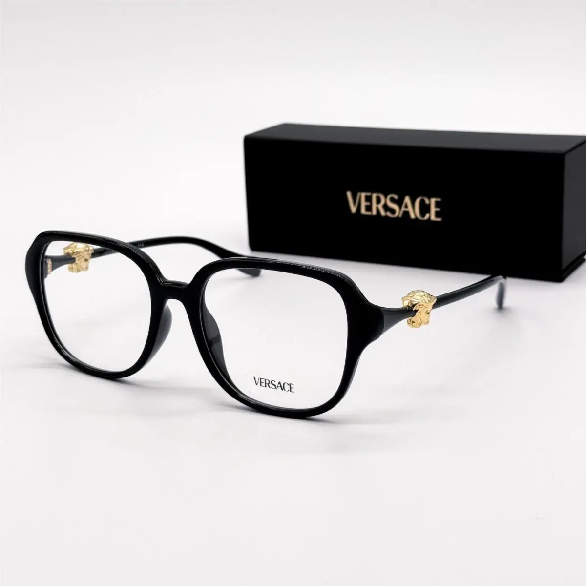 Versace Eyeglasses VE3386D GB1 Black Butterfly Women Eyewear