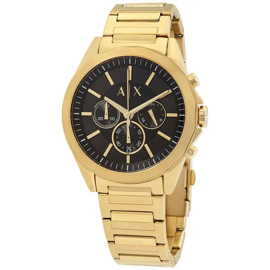 Drexler Chronograph Black Dial Men`s Watch AX2611 by Armani Exchange
