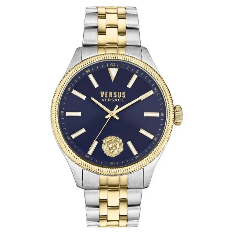 Versus Versace Men`s Colonne Two-tone Stainless Steel Watch 45mm