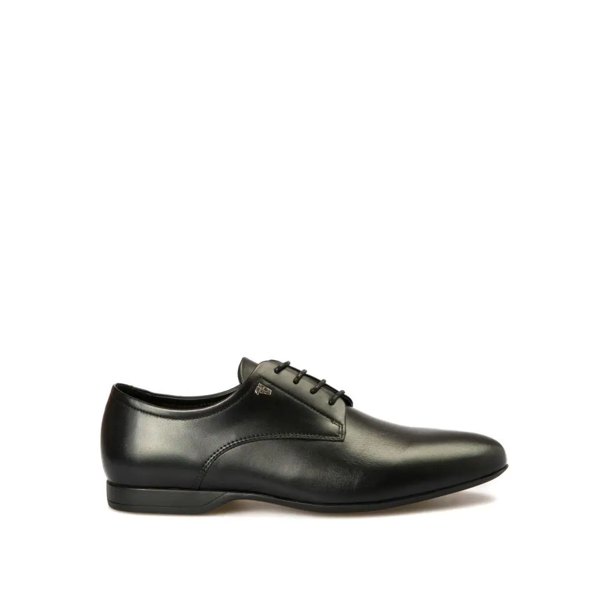 Versace Men`s Medusa Logo Leather Black Oxford Dress Shoes 40