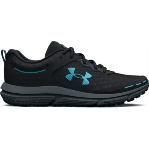 Under Armour shoes - BLACK/BLACK/BLUE SURF 4