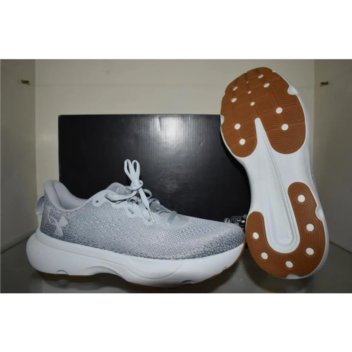 Under Armour shoes - Under Armour Infinite - Infinite - 3027523 107 - Gray 2