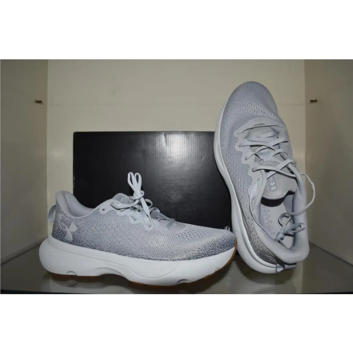 Under Armour shoes - Under Armour Infinite - Infinite - 3027523 107 - Gray 3