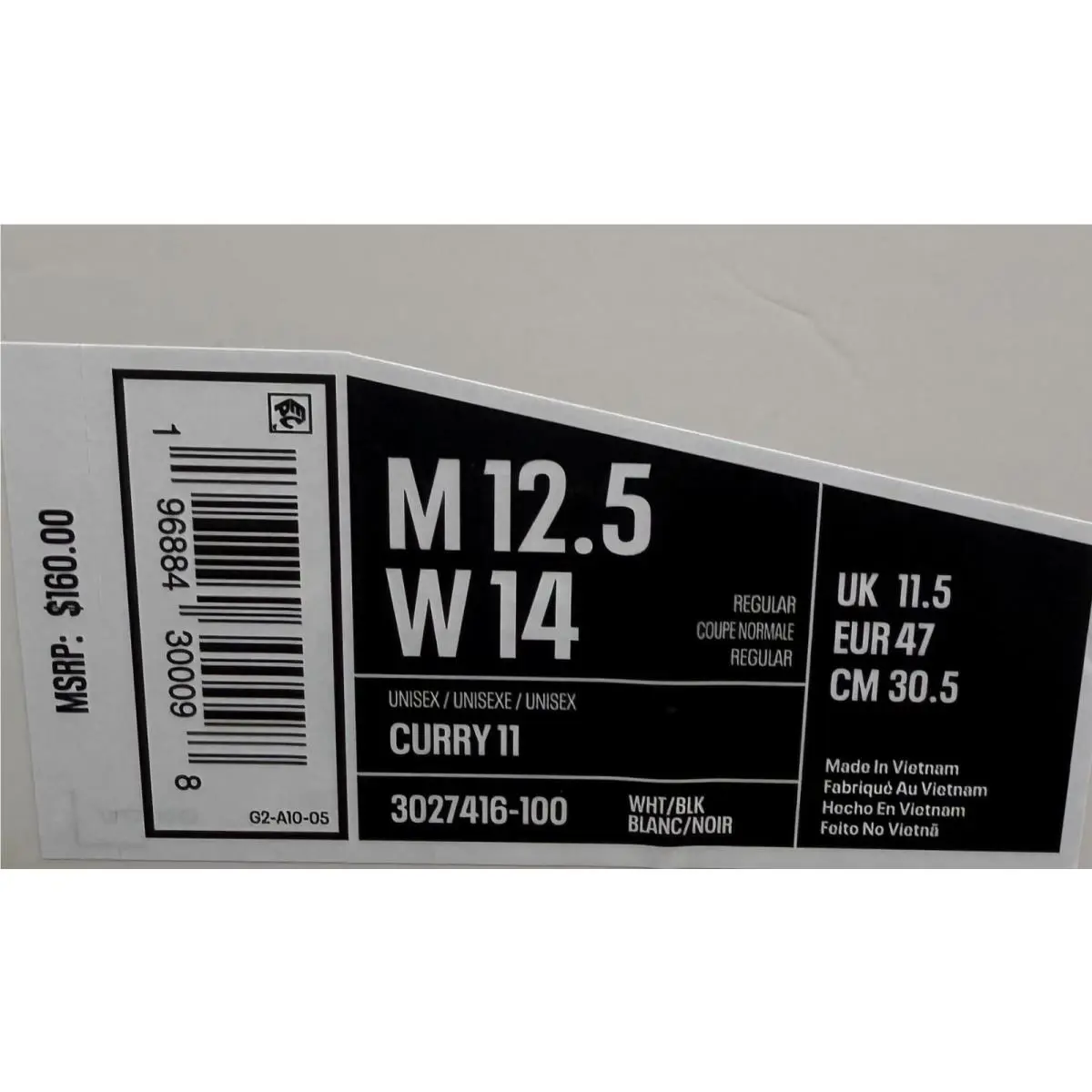Under Armour shoes - UNDER ARMOUR CURRY 11 - CURRY - 3027416-100 - White 8