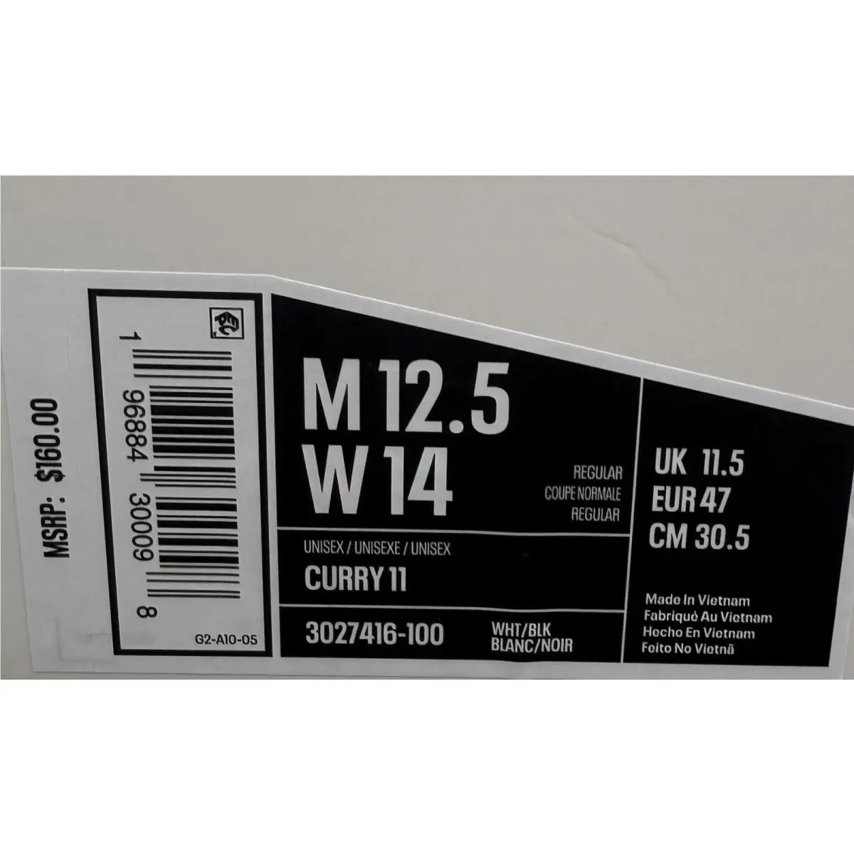 Under Armour shoes - UNDER ARMOUR CURRY 11 - CURRY - 3027416-100 - White 8