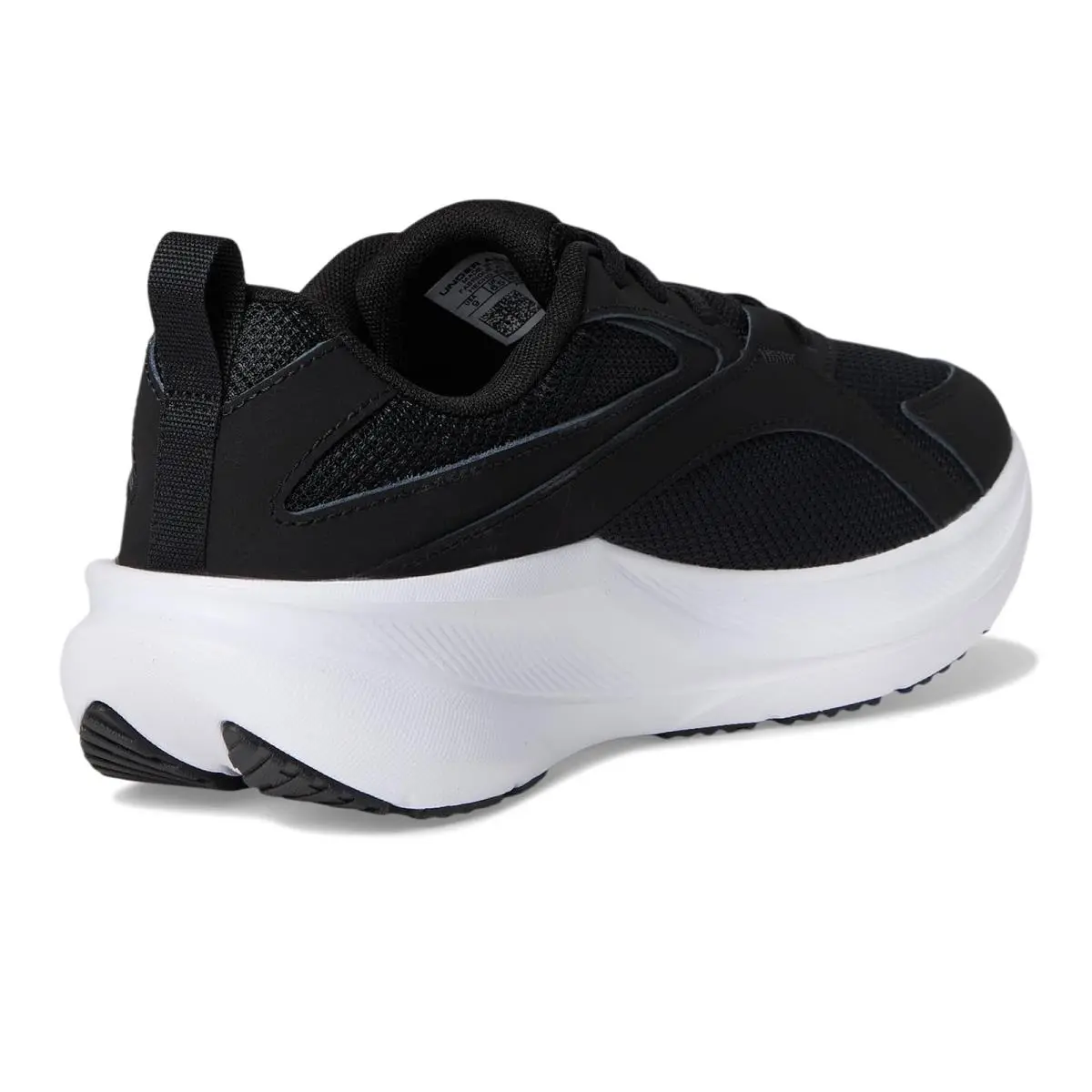 Under Armour shoes - Black/Black/White 10