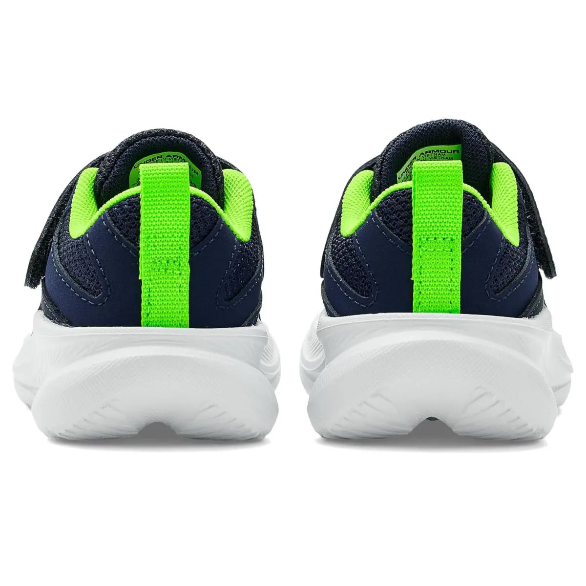 Under Armour shoes - Midnight Navy/Blue Blur/Hyper Green 5