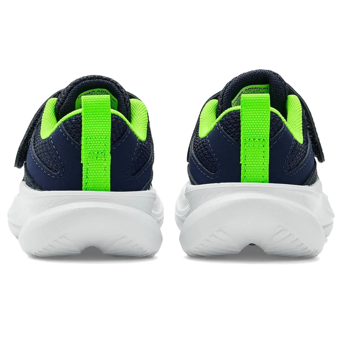 Under Armour shoes - Midnight Navy/Blue Blur/Hyper Green 12
