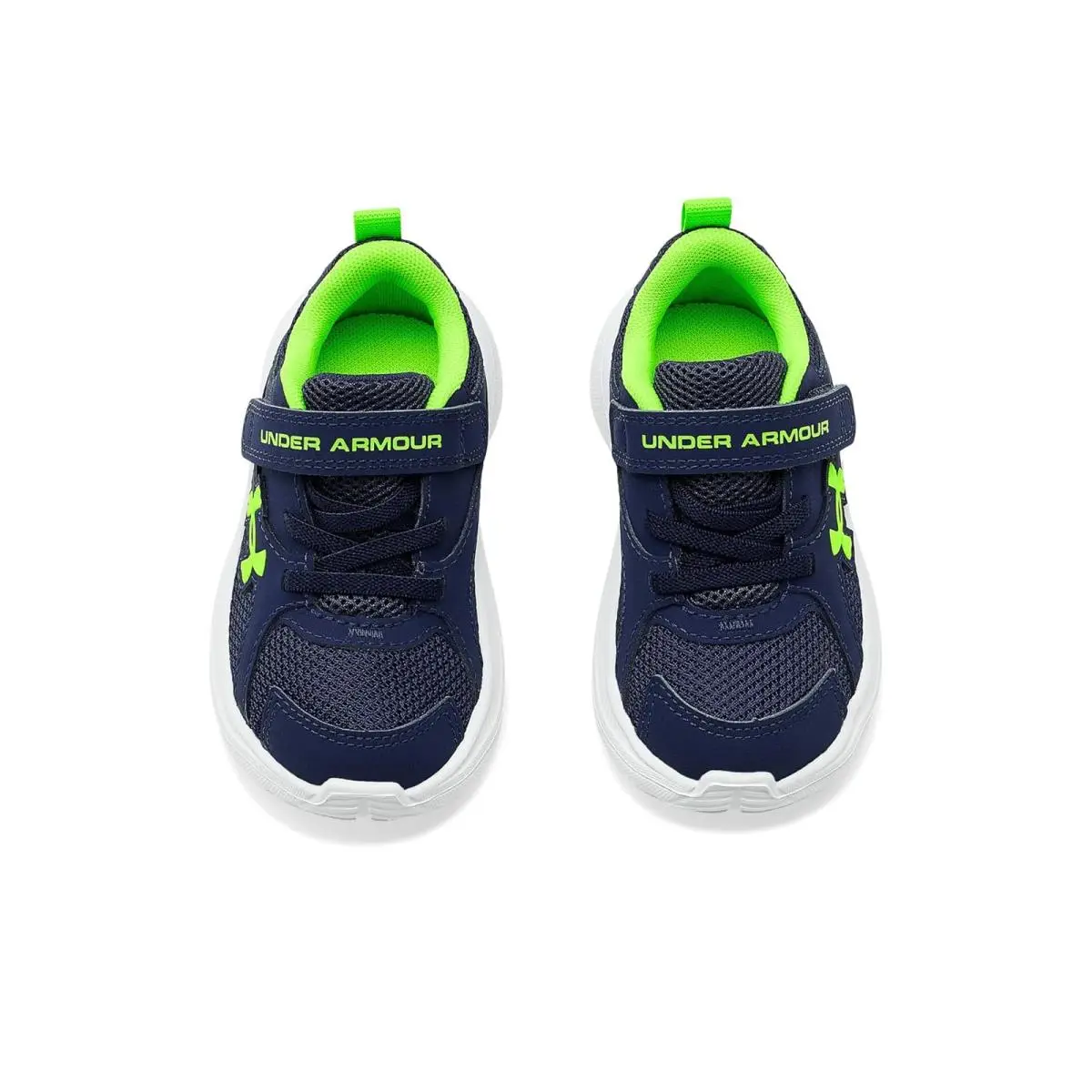 Under Armour shoes - Midnight Navy/Blue Blur/Hyper Green 7