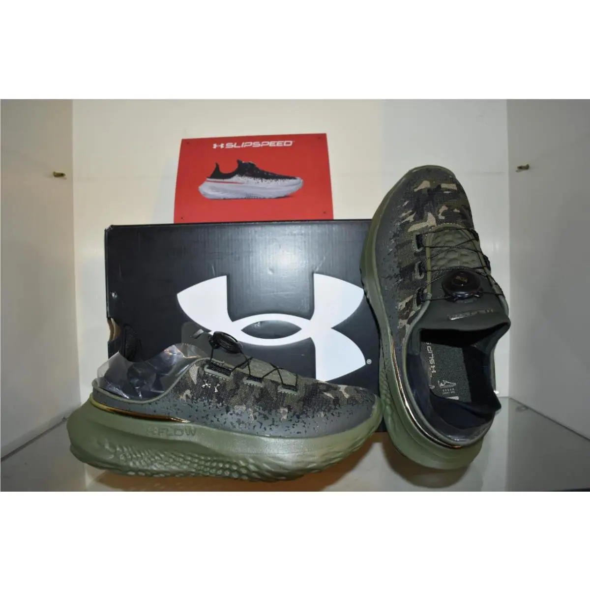 Under Armour shoes - Under Armour SlipSpeed Mega - SlipSpeed Mega - 3028723 301 - Green 0