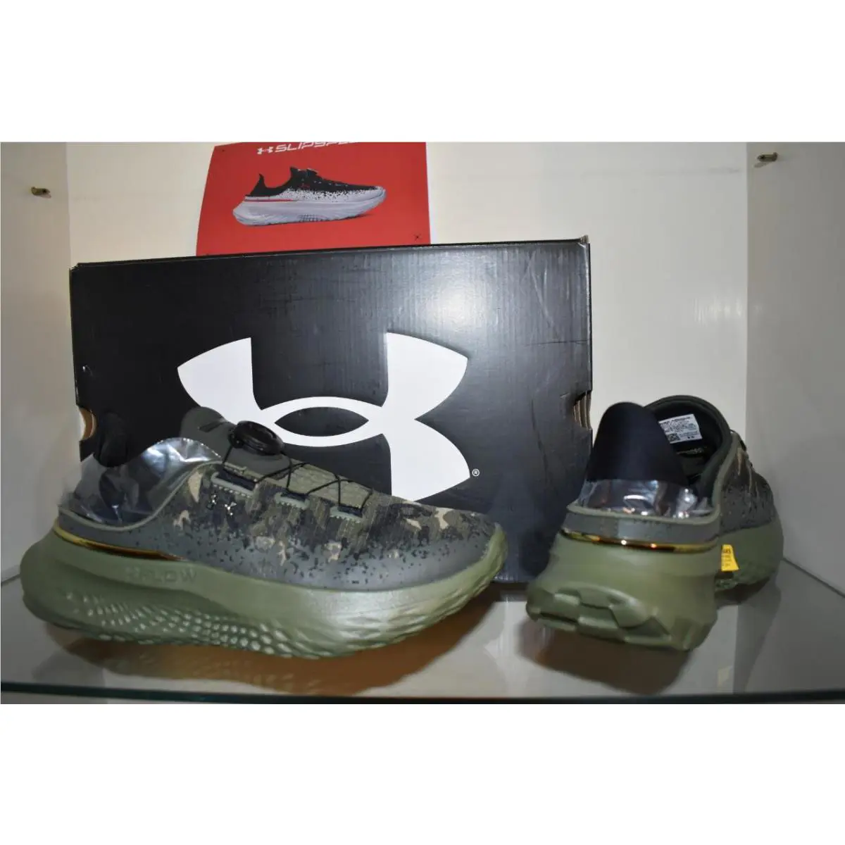 Under Armour shoes - Under Armour SlipSpeed Mega - SlipSpeed Mega - 3028723 301 - Green 2