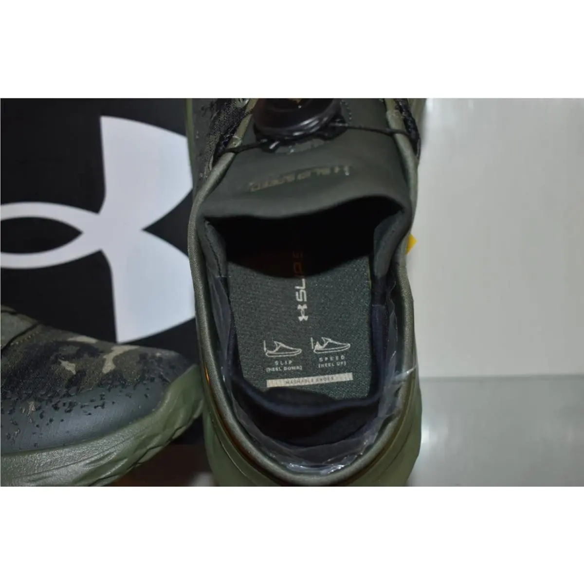 Under Armour shoes - Under Armour SlipSpeed Mega - SlipSpeed Mega - 3028723 301 - Green 5