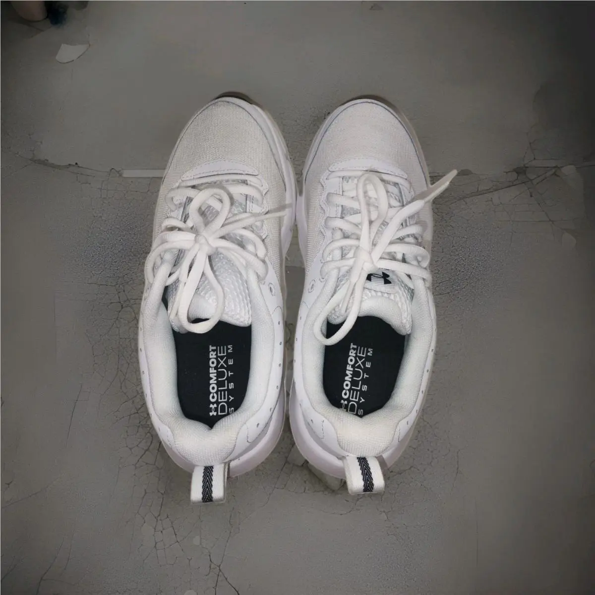 Under Armour shoes - Under Armour Charged Assert 10 - 3026179-104 - White 3