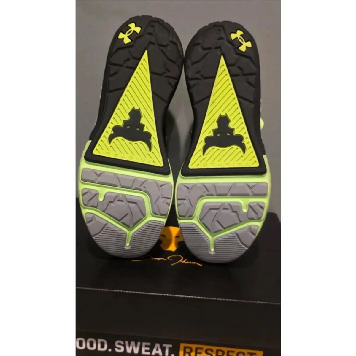 Under Armour shoes - Under Armour Project Rock 4 - 3023695-303 - Green 4