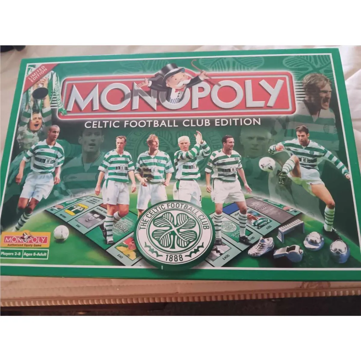 Celtic FC Club Edition Monopoly Board Game Limited Edition