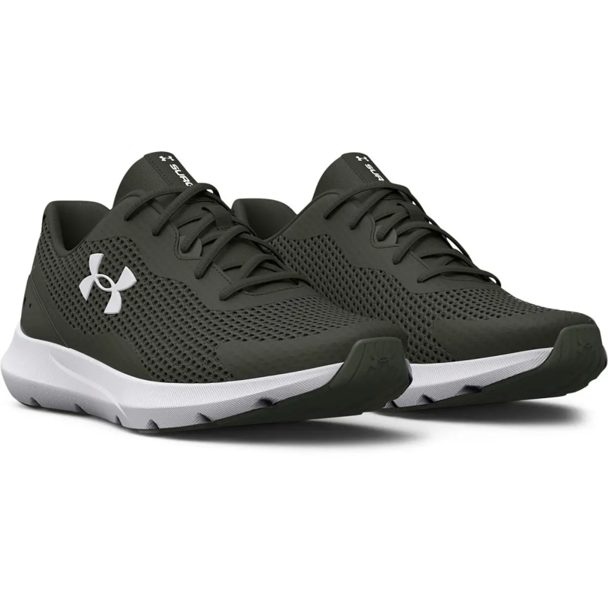 Under Armour shoes - Under Armour Surge 3 - Surge - 3024883-302 - Dark Green/White (UPC: 196039662248) 0