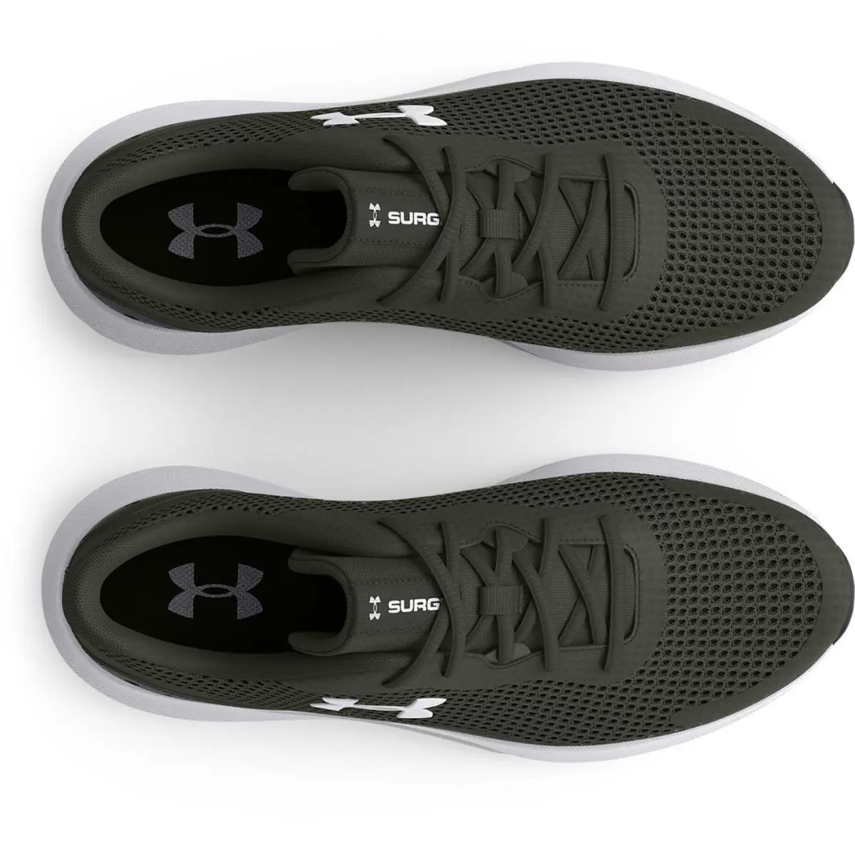 Under Armour shoes - Under Armour Surge 3 - Surge - 3024883-302 - Dark Green/White (UPC: 196039662248) 1