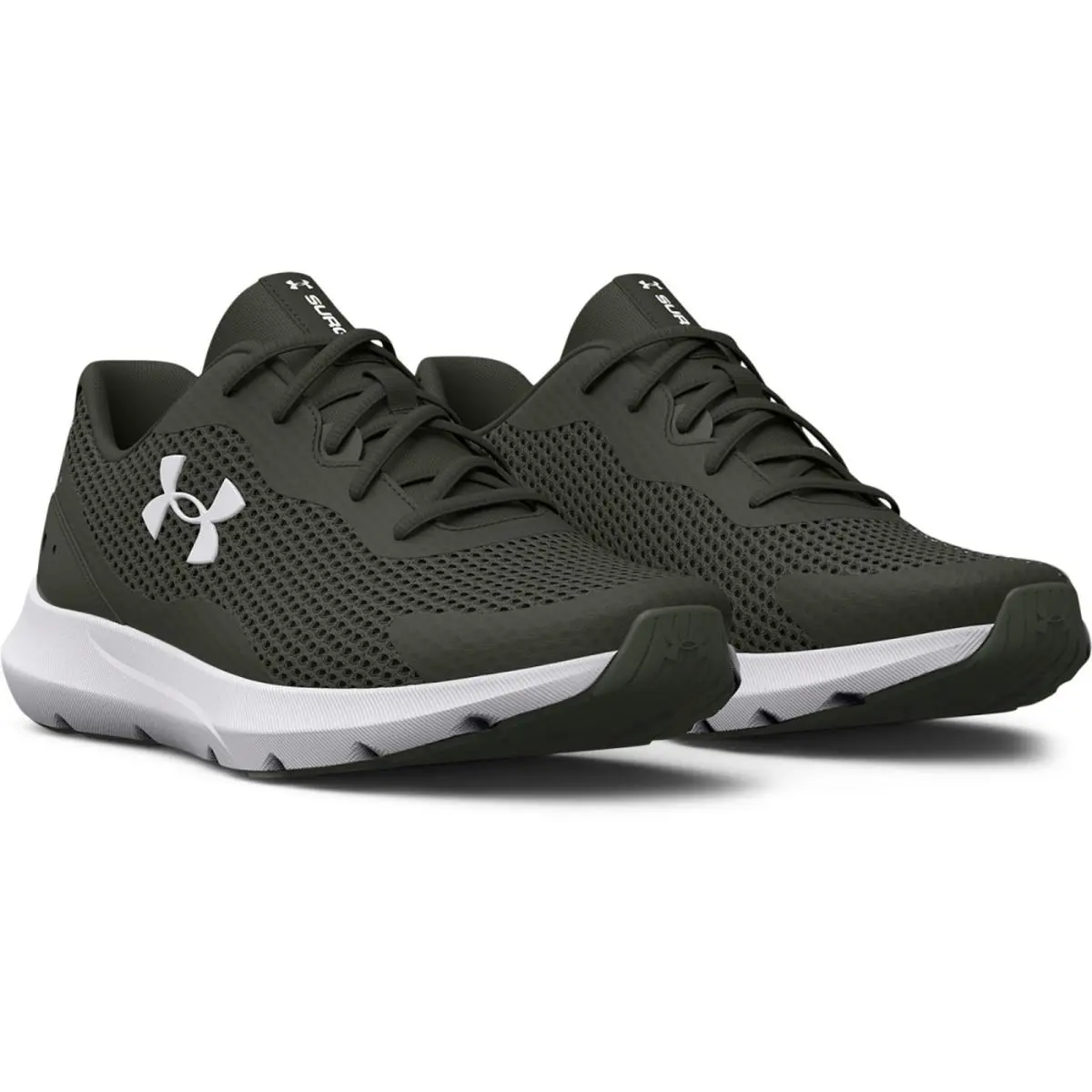 Under Armour shoes - Under Armour Surge 3 - Surge - 3024883-302 - Dark Green/White (UPC: 196039662248) 0