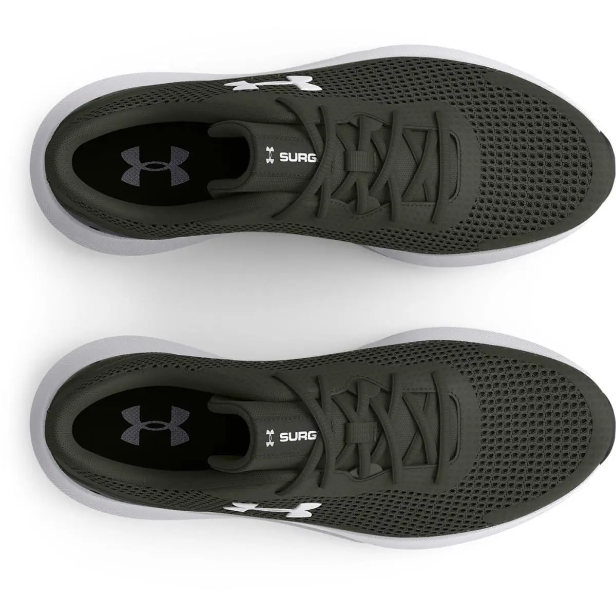Under Armour shoes - Under Armour Surge 3 - Surge - 3024883-302 - Dark Green/White (UPC: 196039662248) 1