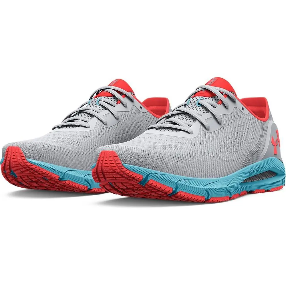 Under Armour 3024906 Women`s UA Hovr Sonic 5 Running Shoes Halo Gray Size 8.5 - Halo Gray