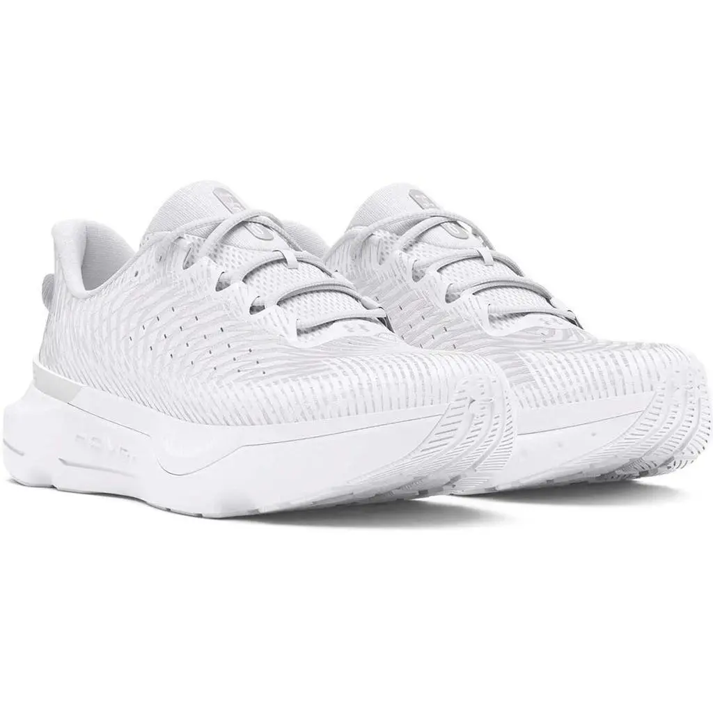 ® Men`s 9.5 M UA Infinite Pro Sneakers in White/gray by Under Armour