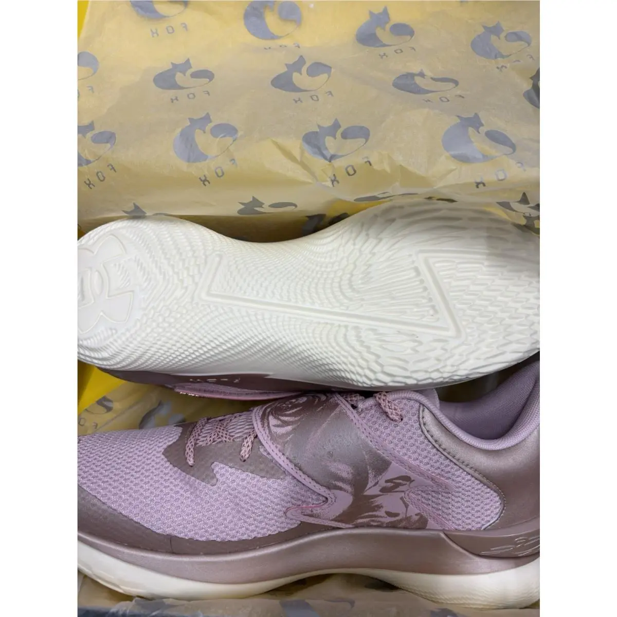 Under Armour shoes - Under Armour Curry Fox 1 - 6001922-647 - Pink 2