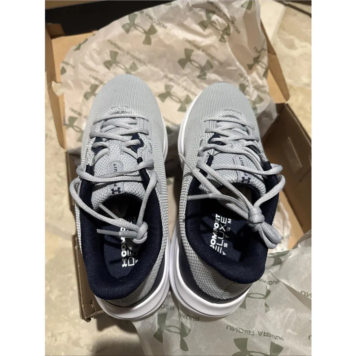 Under Armour shoes - Under Armour Charged Pursuit - Charged Pursuit - 3028254-011 - Gray (UPC: 0197779343114) 0