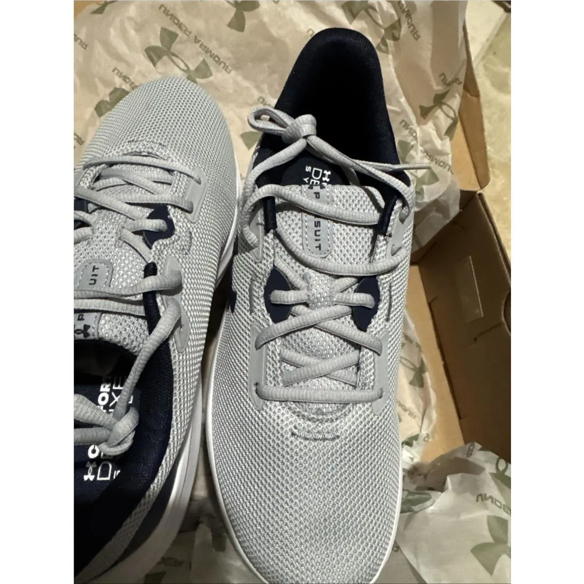 Under Armour shoes - Under Armour Charged Pursuit - Charged Pursuit - 3028254-011 - Gray (UPC: 0197779343114) 2