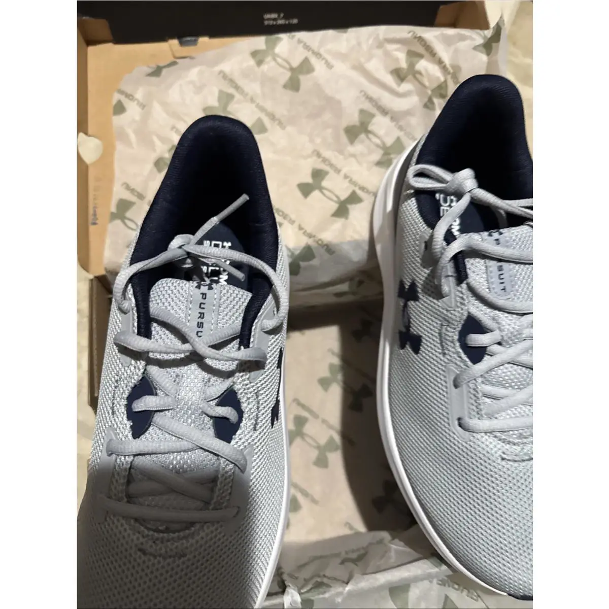 Under Armour shoes - Under Armour Charged Pursuit - Charged Pursuit - 3028254-011 - Gray (UPC: 0197779343114) 6
