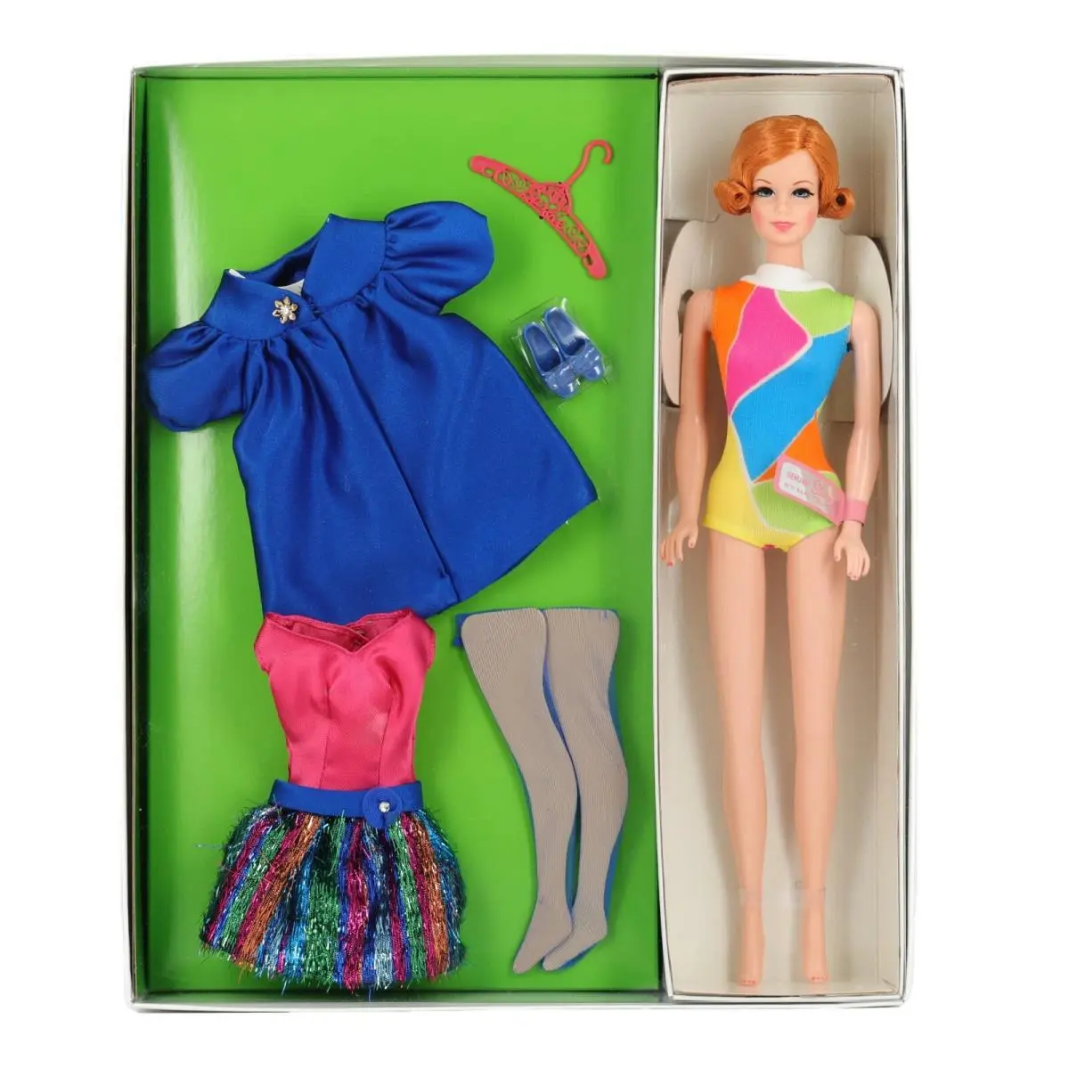 Mattel Nite Lightning Stacey Doll Redhead 1969 Reproduction 2006 J0964 Orig Box